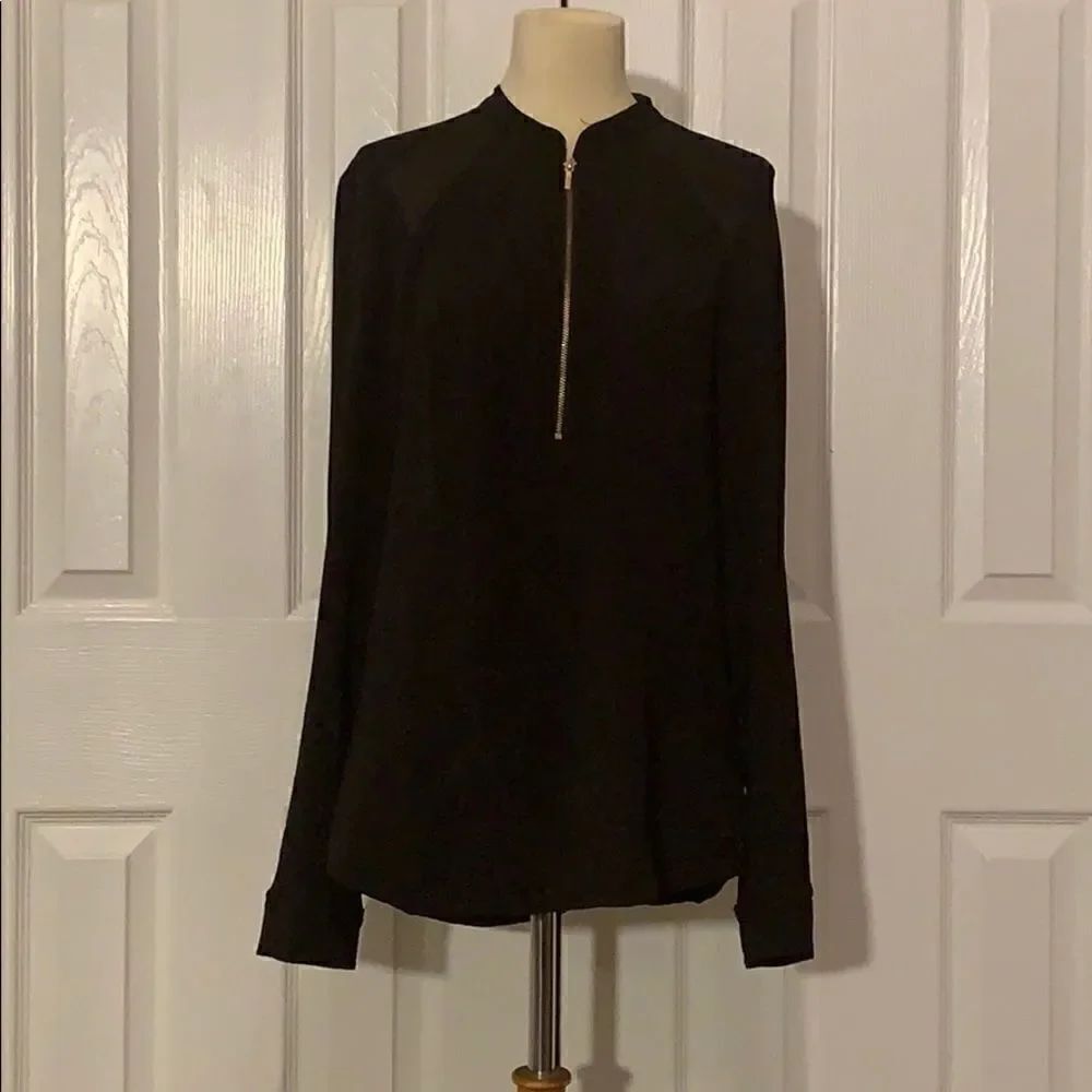 Bebe black blouse SP